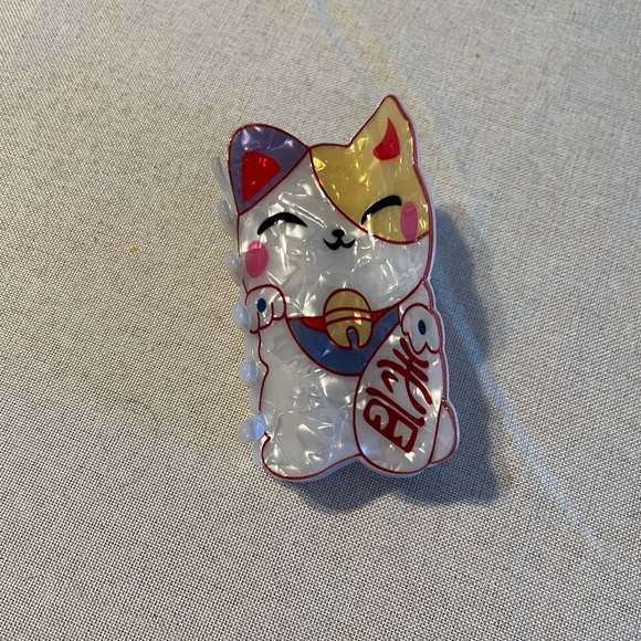 NEW Calico Cat Claw Hair Clip - Picture 2 of 4